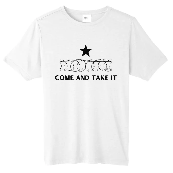 Republican Come And Take It Barbed Wire Patriotic ChromaSoft Performance T-Shirt