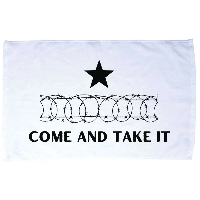 Republican Come And Take It Barbed Wire Patriotic Microfiber Hand Towel