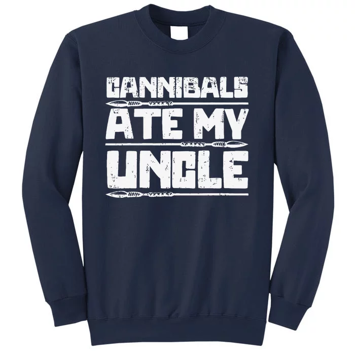 Retro Cannibals Ate My Uncle Joe Biden Satire Trump 2024 Sweatshirt