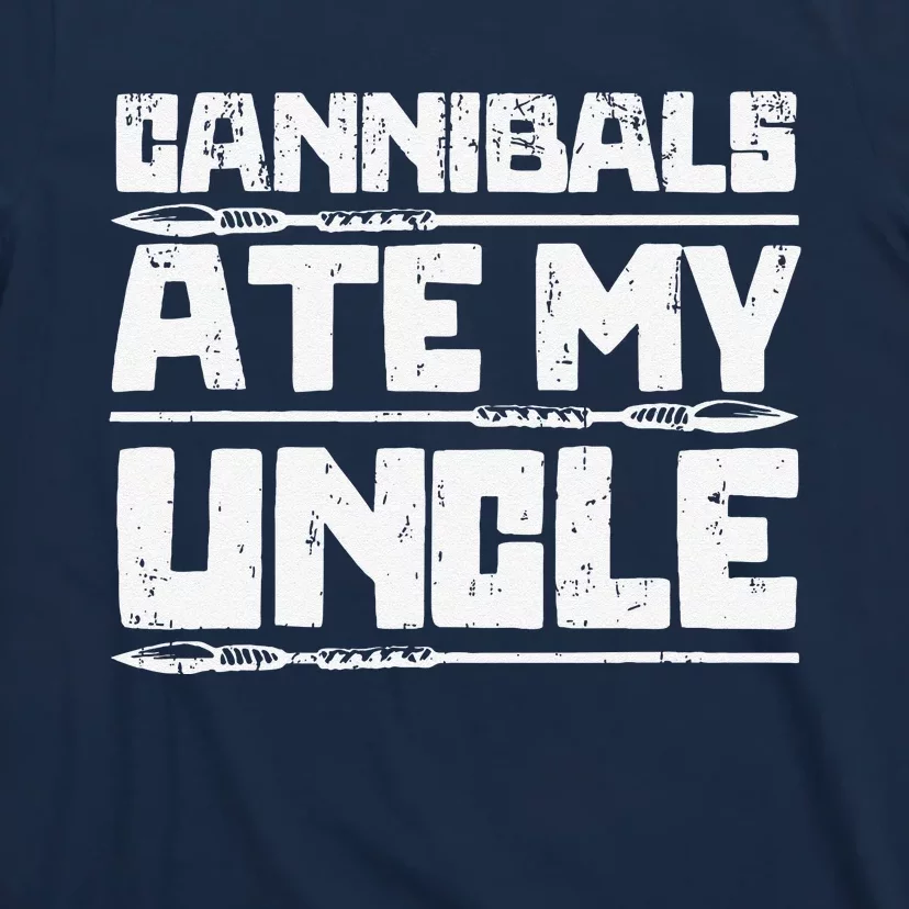 Retro Cannibals Ate My Uncle Joe Biden Satire Trump 2024 T-Shirt