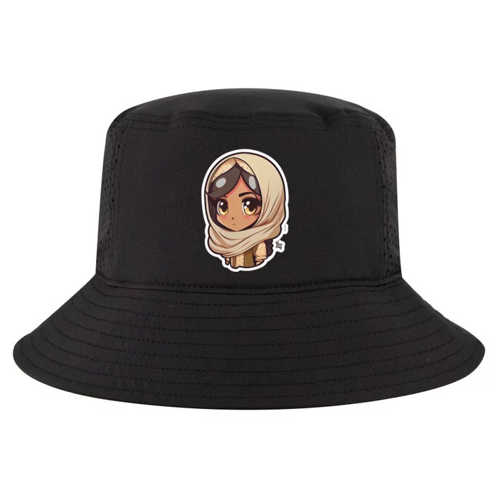 Ramadan Cute Anime Arab Hijab Head Scarf Beautiful Gift Ramadan Mubarak Cool Comfort Performance Bucket Hat