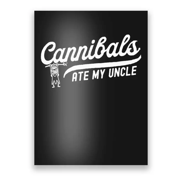 Retro Cannibals Ate My Uncle Joe BidenS Poster