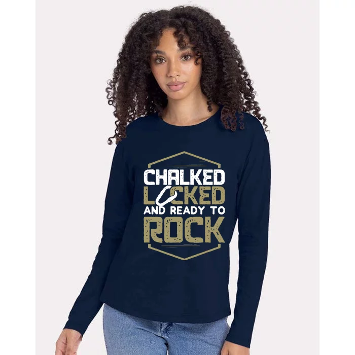 Rock Climbing Bouldering Mountain Climbing Womens Cotton Relaxed Long Sleeve T-Shirt