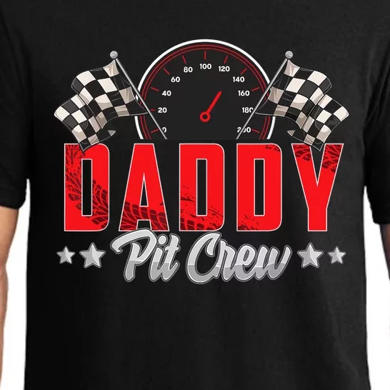 Race Car Birthday Party Racing Family Daddy Pit Crew Pajama Set