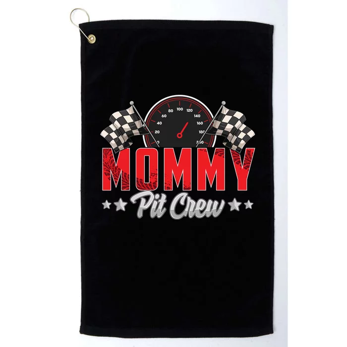 Race Car Birthday Party Racing Family Mommy Pit Crew Platinum Collection Golf Towel