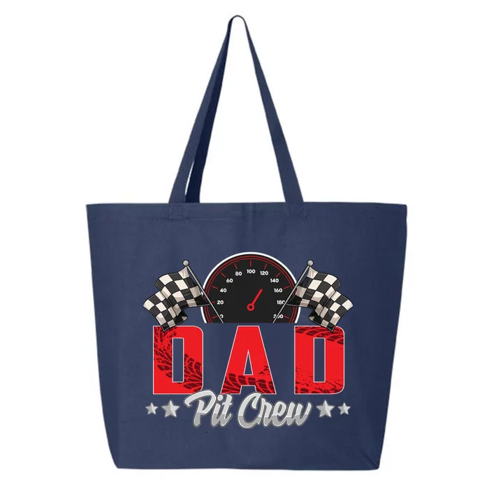 Race Car Birthday Party Racing Family Dad Pit Crew 25L Jumbo Tote