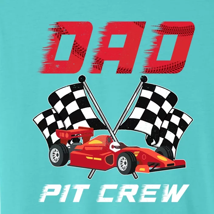 Race Car Birthday Party Racing Family Dad Pit Crew ChromaSoft Performance T-Shirt