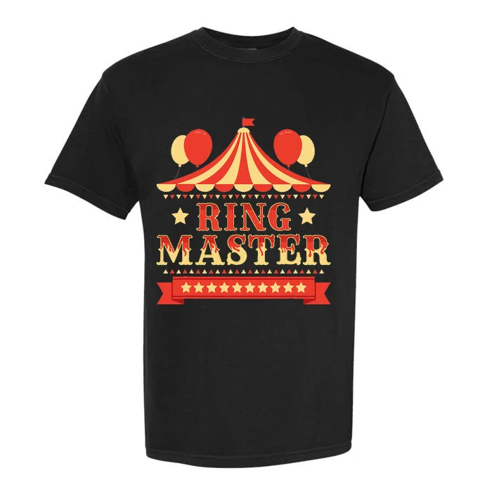 Ringmaster Circus Birthday Party Circus Costume Garment-Dyed Heavyweight T-Shirt