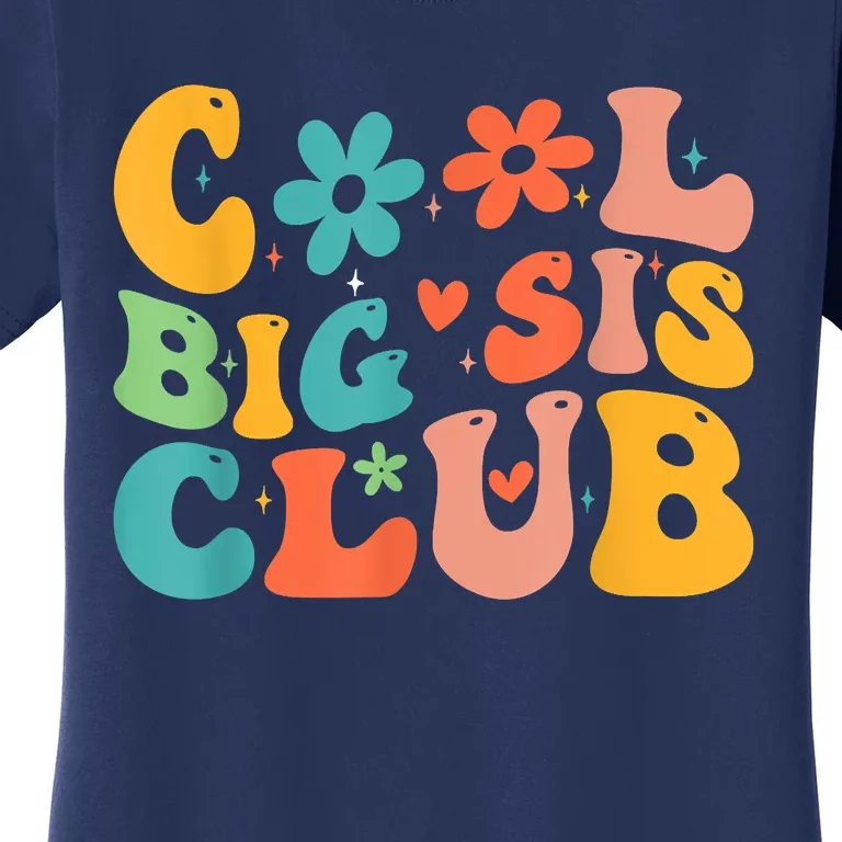 Retro Cool Big Sister Club Women's T-Shirt