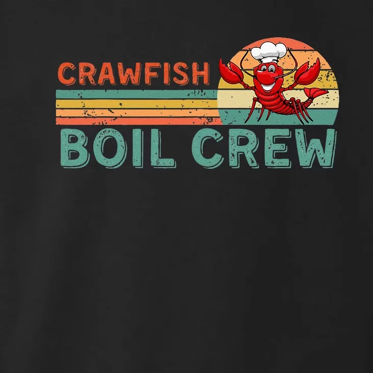 Retro Crawfish Boil Crew Gift Crayfish Crawdad Mudbug Lover Toddler Hoodie