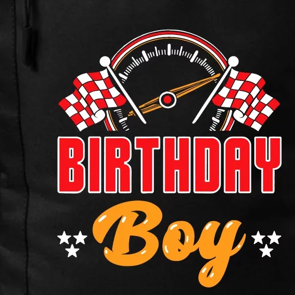 Race Car Birthday Party Matching Family Birthday Boy Daily Commute Backpack