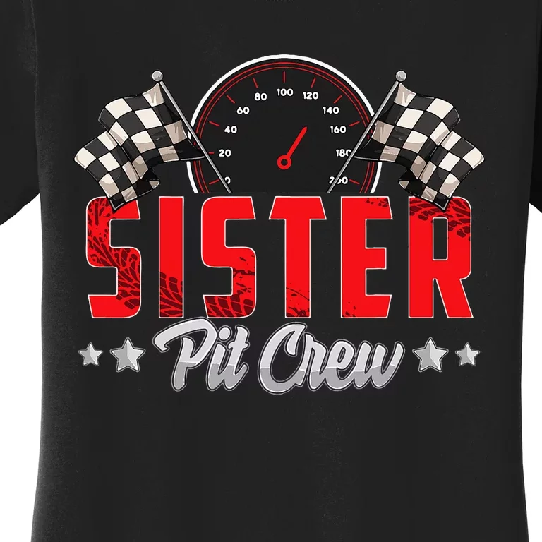 Race Car Birthday Party Racing Family Women's T-Shirt