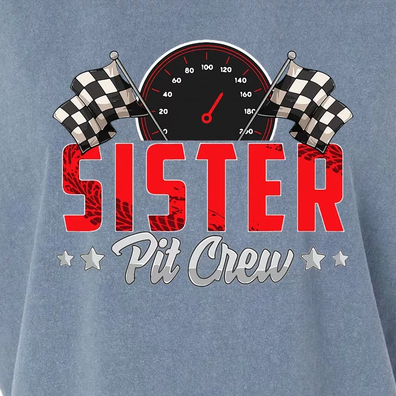 Race Car Birthday Party Racing Family Garment-Dyed Women's Muscle Tee