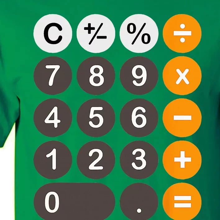 Retro Calculator Buttons Simple Halloween Costume Tall T-Shirt