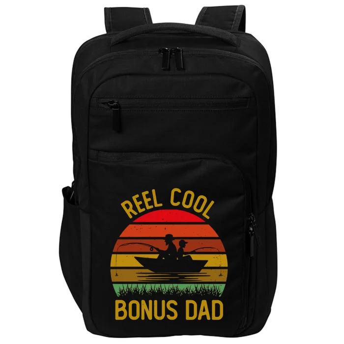 Reel Cool Bonusmeaningful Giftdad Best Dad Ever Fishing Papa Fisher Great Gift Impact Tech Backpack