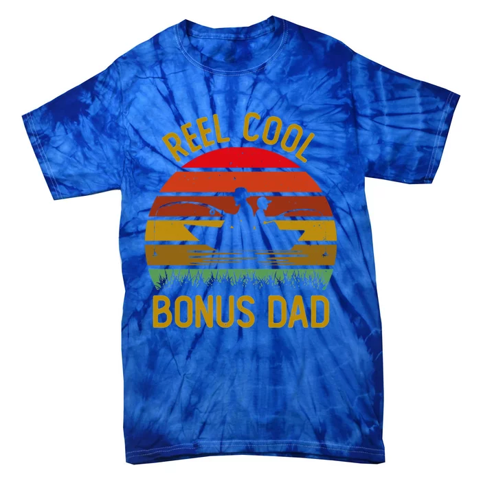 Reel Cool Bonusmeaningful Giftdad Best Dad Ever Fishing Papa Fisher Great Gift Tie-Dye T-Shirt