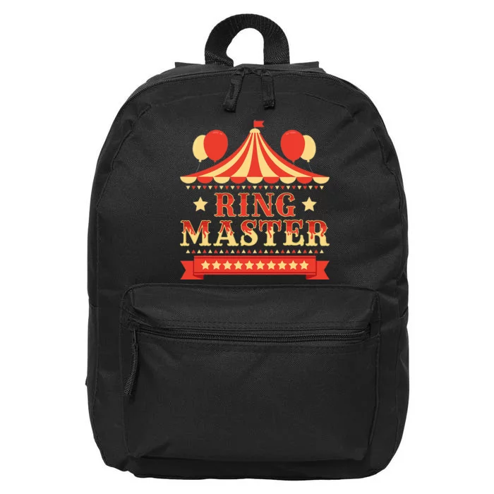 Ringmaster Circus Birthday Party Circus Costume 16 in Basic Backpack