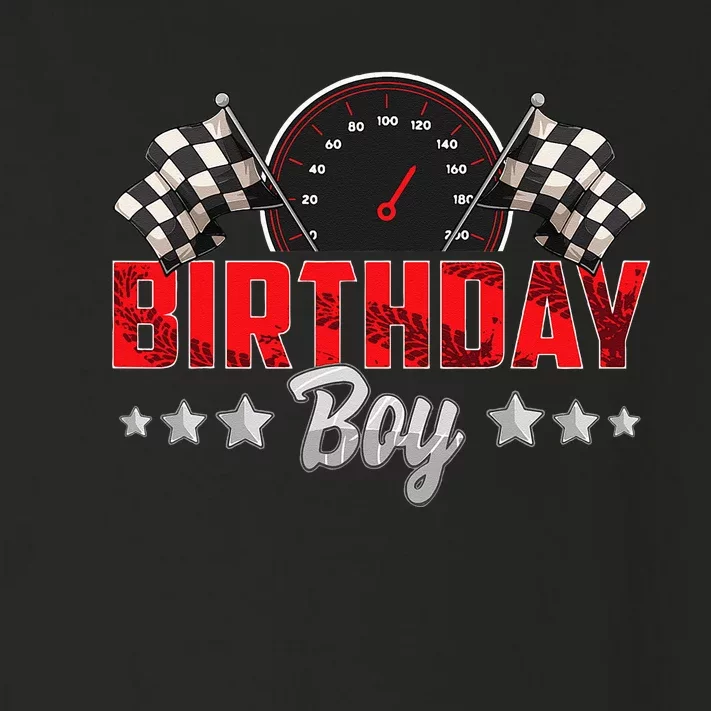 Race Car Birthday Party Racing Family Birthday Boy Pit Crew Toddler Long Sleeve Shirt