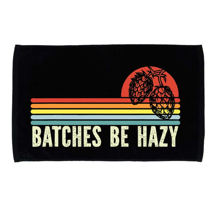 Retro Craft Beer Hop Home Brewing Microfiber Hand Towel