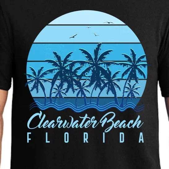 Retro Clearwater Beach Florida Pajama Set