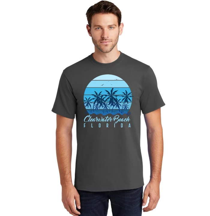 Retro Clearwater Beach Florida Tall T-Shirt