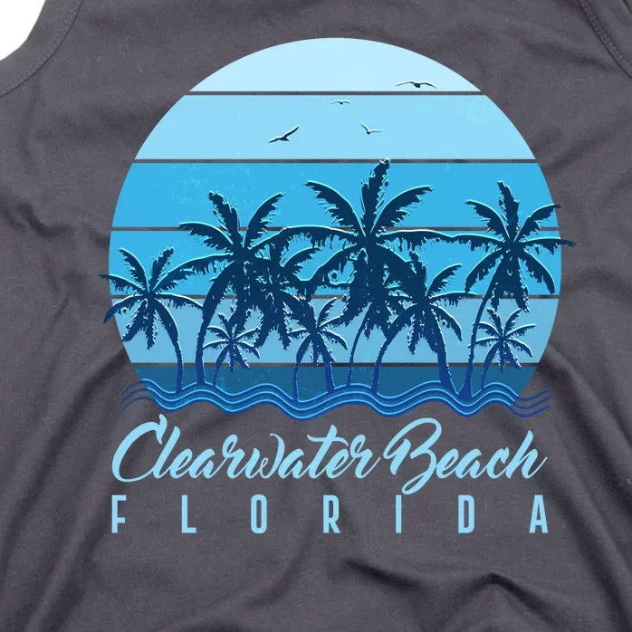 Retro Clearwater Beach Florida Tank Top