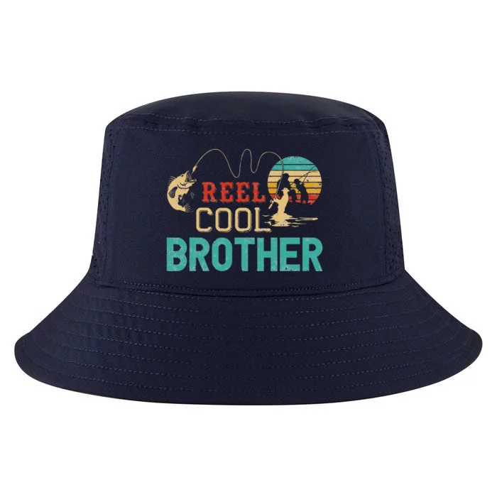 Reel Cool Brother Fishing Father’s Day Gift For Brother Cool Comfort Performance Bucket Hat