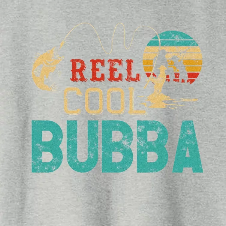 Reel Cool Bubba Fishing Father’s Day Gift Fisherman Brother Women's Crop Top Tee