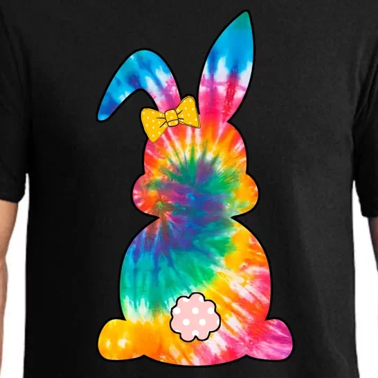 Rainbow Colorful Bunny Pajama Set