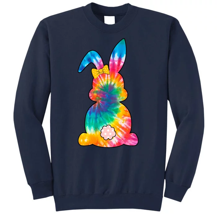 Rainbow Colorful Bunny Tall Sweatshirt