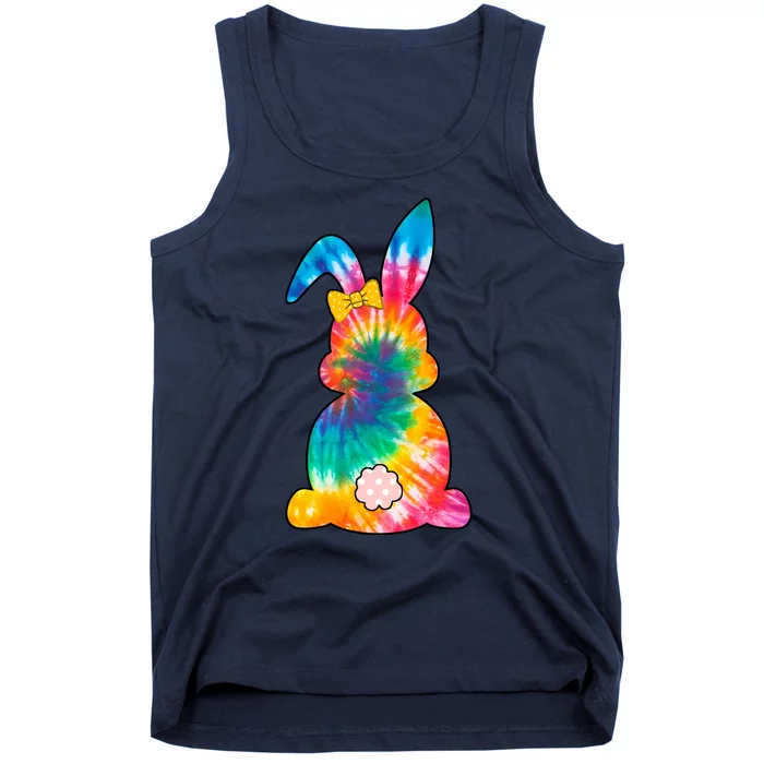 Rainbow Colorful Bunny Tank Top