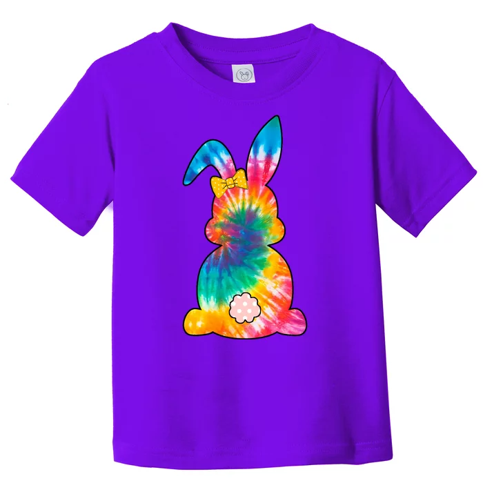 Rainbow Colorful Bunny Toddler T-Shirt