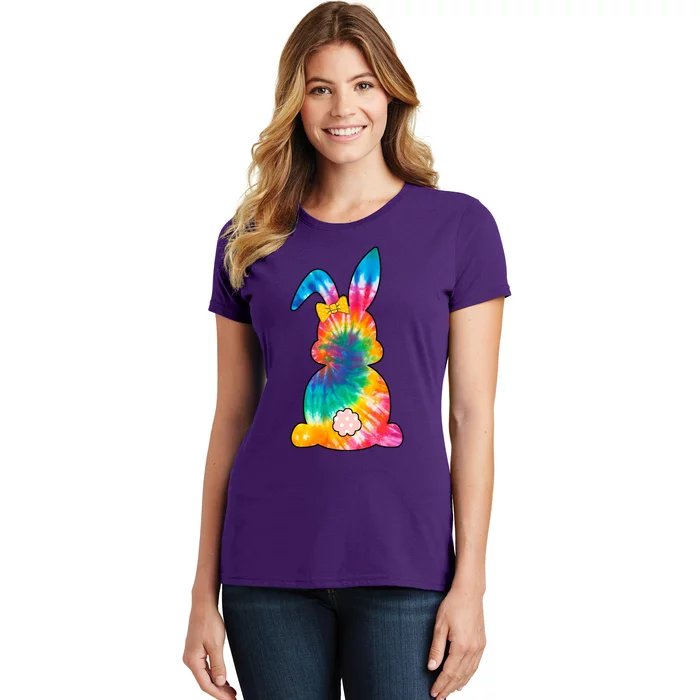 Rainbow Colorful Bunny Women's T-Shirt