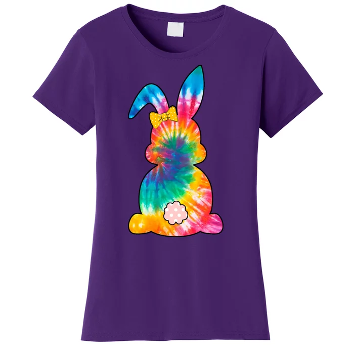 Rainbow Colorful Bunny Women's T-Shirt