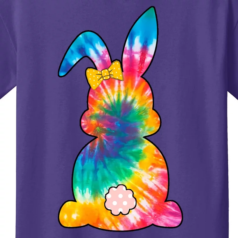 Rainbow Colorful Bunny Kids T-Shirt