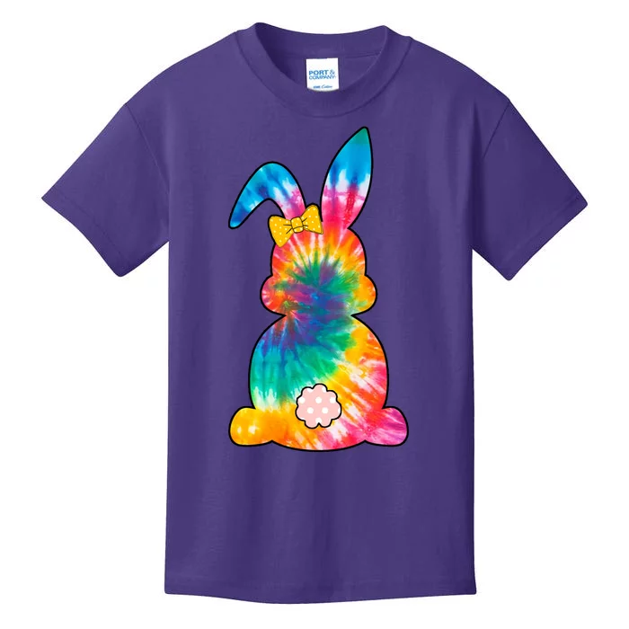 Rainbow Colorful Bunny Kids T-Shirt