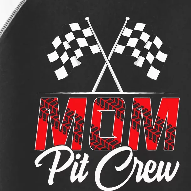 Race Car Birthday Party Racing Family Mom Pit Crew Toddler Fine Jersey T-Shirt