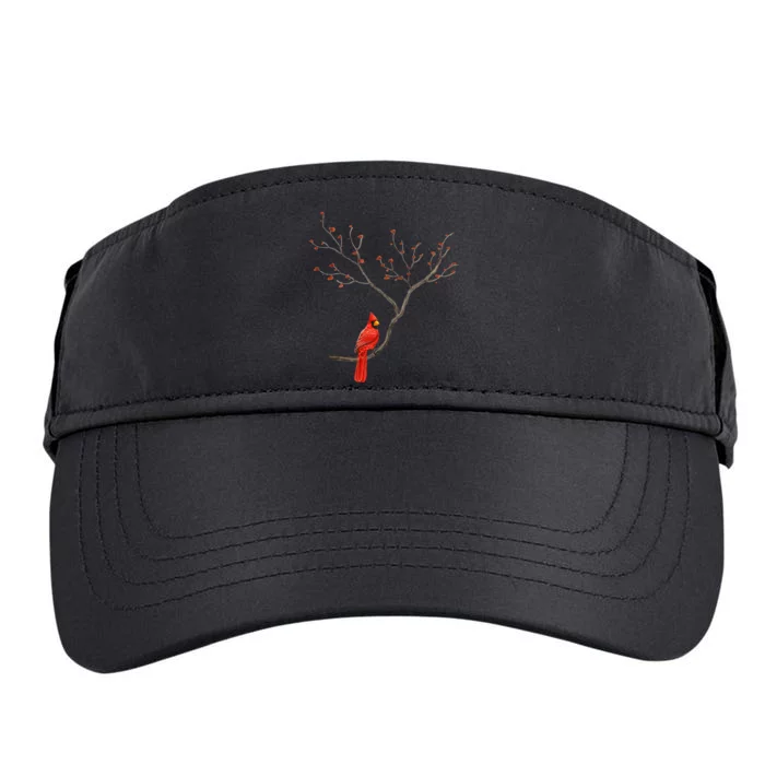 Red Cardinal Bird Lovers Birdwatching Birding Adult Drive Performance Visor