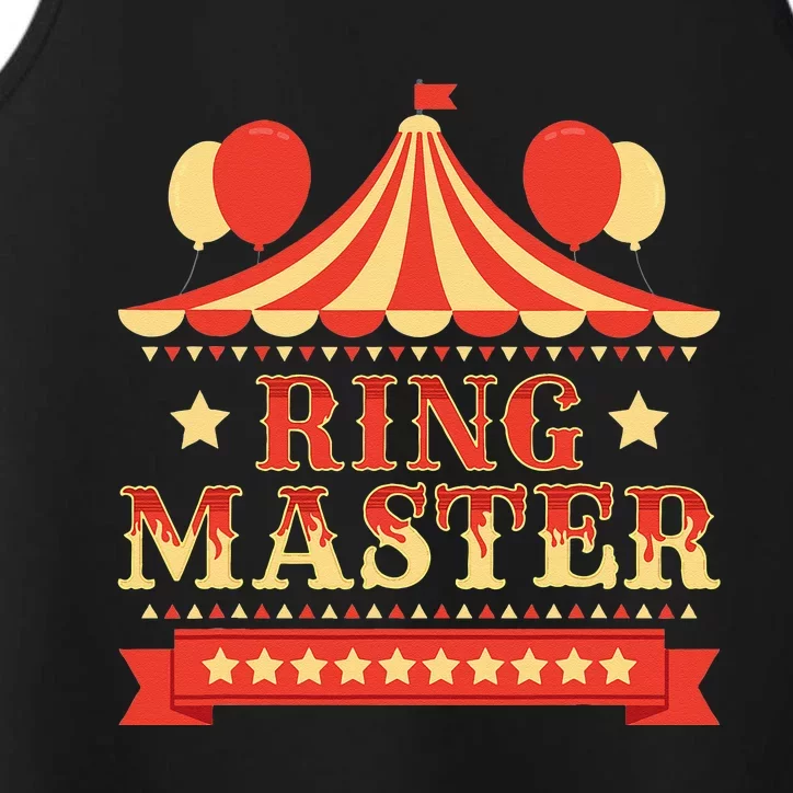 Ringmaster  Circus Birthday Party Circus Costume Performance Tank