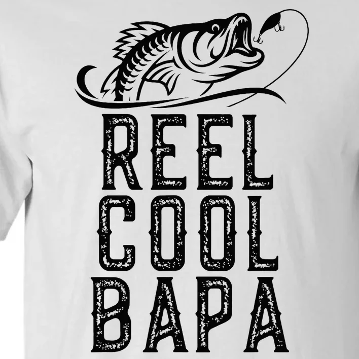 Reel Cool Bapa Funny Fishing Design Tall T-Shirt