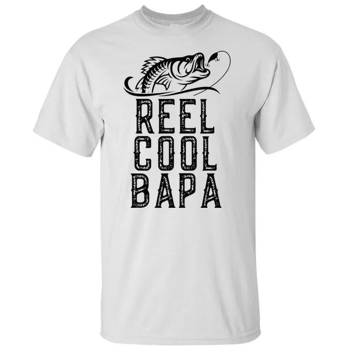 Reel Cool Bapa Funny Fishing Design Tall T-Shirt