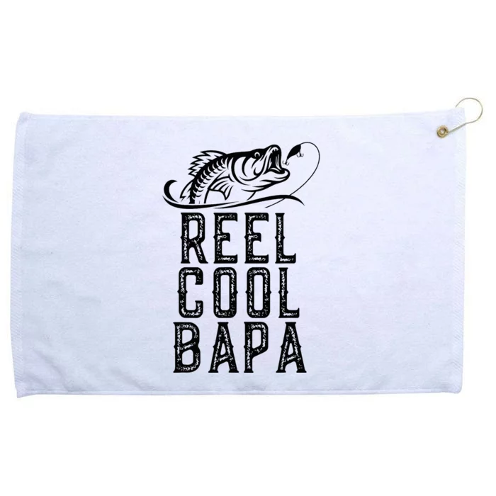 Reel Cool Bapa Funny Fishing Design Grommeted Golf Towel