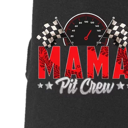 Race Car Birthday Party Racing Family Mama Pit Crew Doggie 3-End Fleece Hoodie