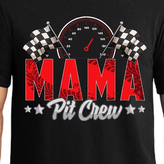 Race Car Birthday Party Racing Family Mama Pit Crew Pajama Set