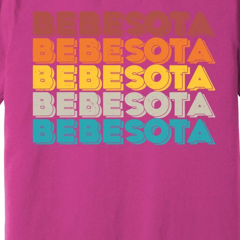 Retro Color Bebesota Premium T-Shirt