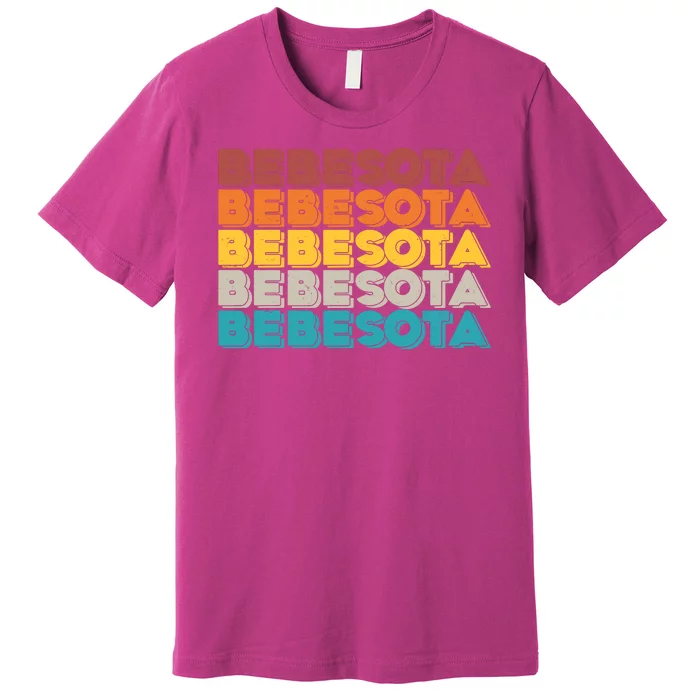 Retro Color Bebesota Premium T-Shirt