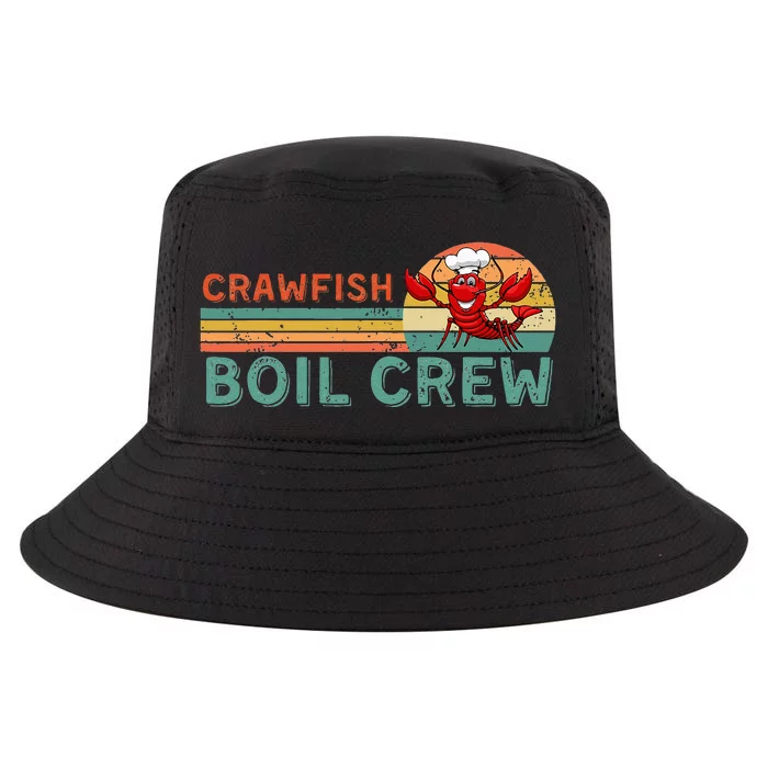 Retro Crawfish Boil Crew Gift CrayfishCrawdadMudbug Lover Cool Comfort Performance Bucket Hat