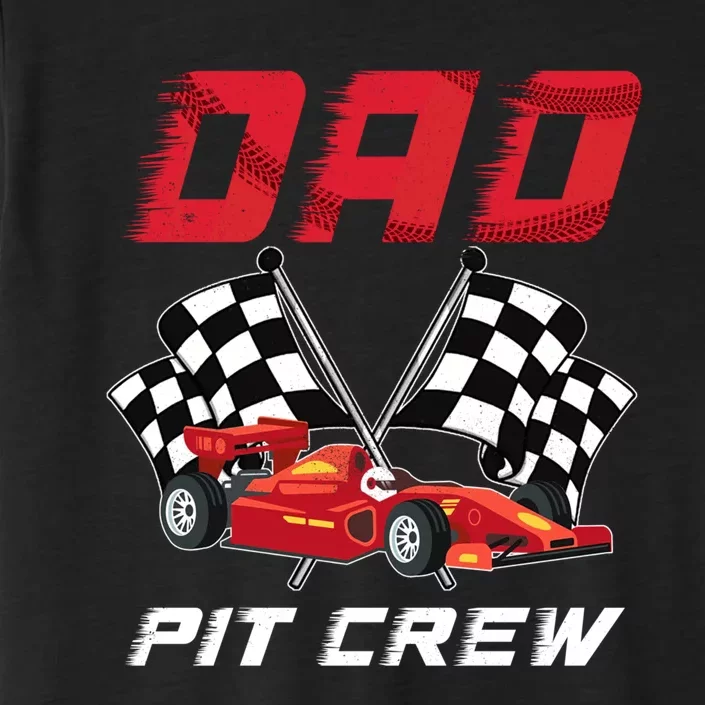 Race Car Birthday Party Racing Family Dad Pit Crew ChromaSoft Performance T-Shirt