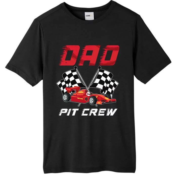 Race Car Birthday Party Racing Family Dad Pit Crew ChromaSoft Performance T-Shirt