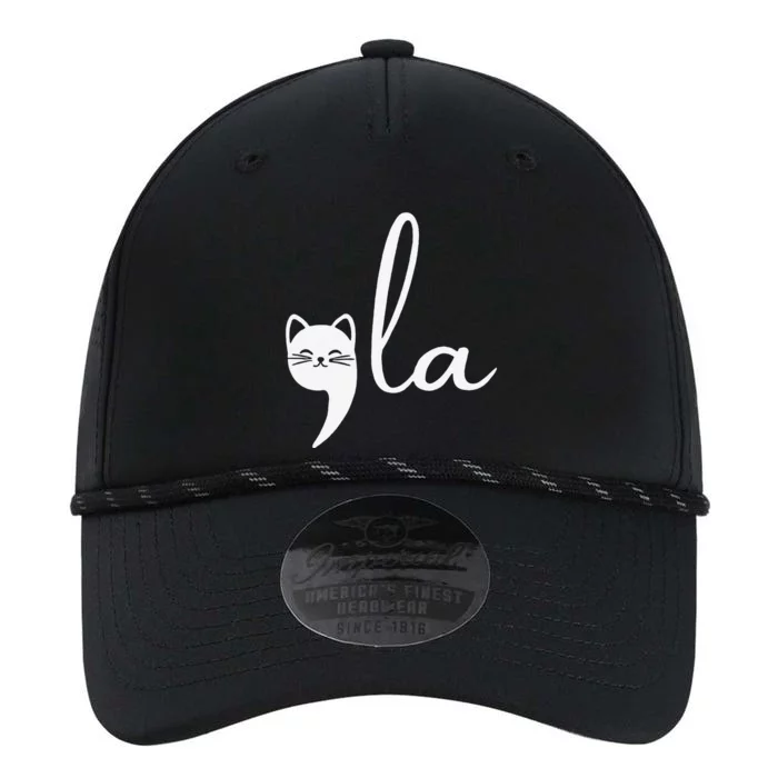 Retro Cat Comma La Kamala Harris For President 2024 Election Gift Performance The Dyno Cap